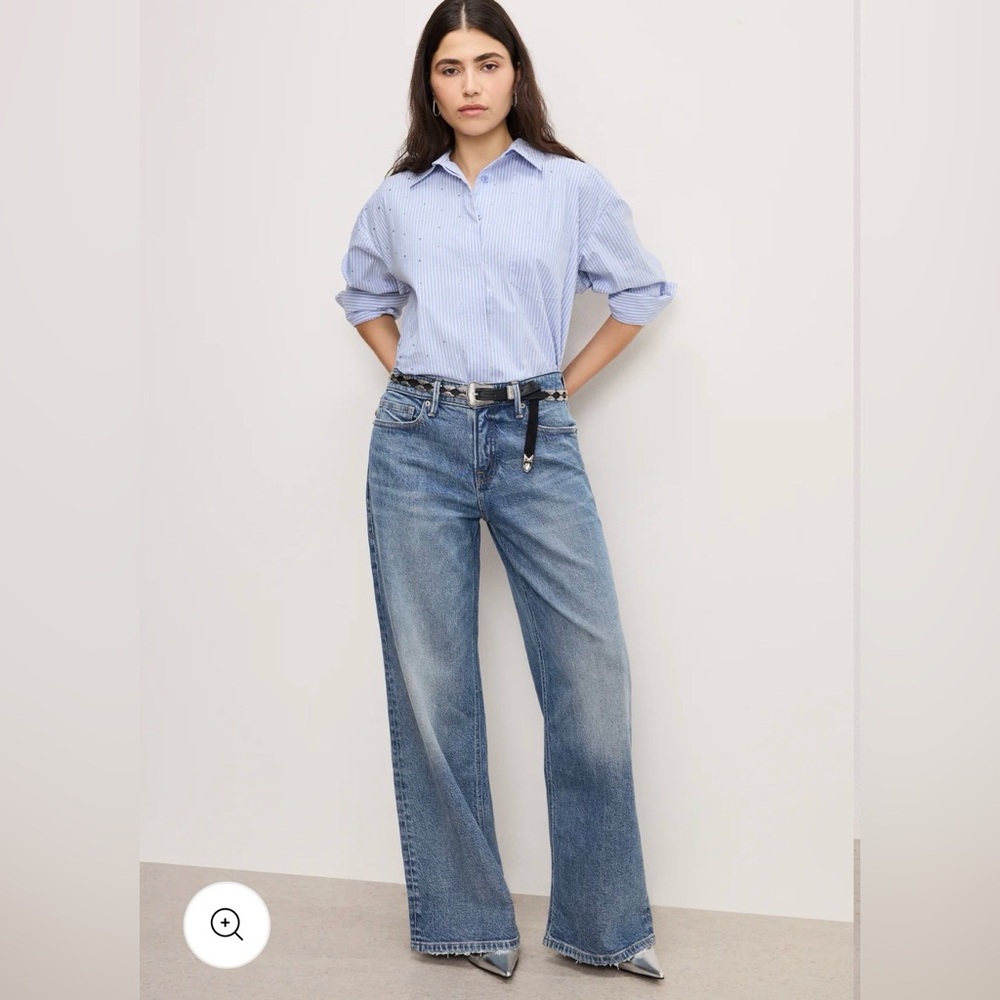 Good American relaxed jeans